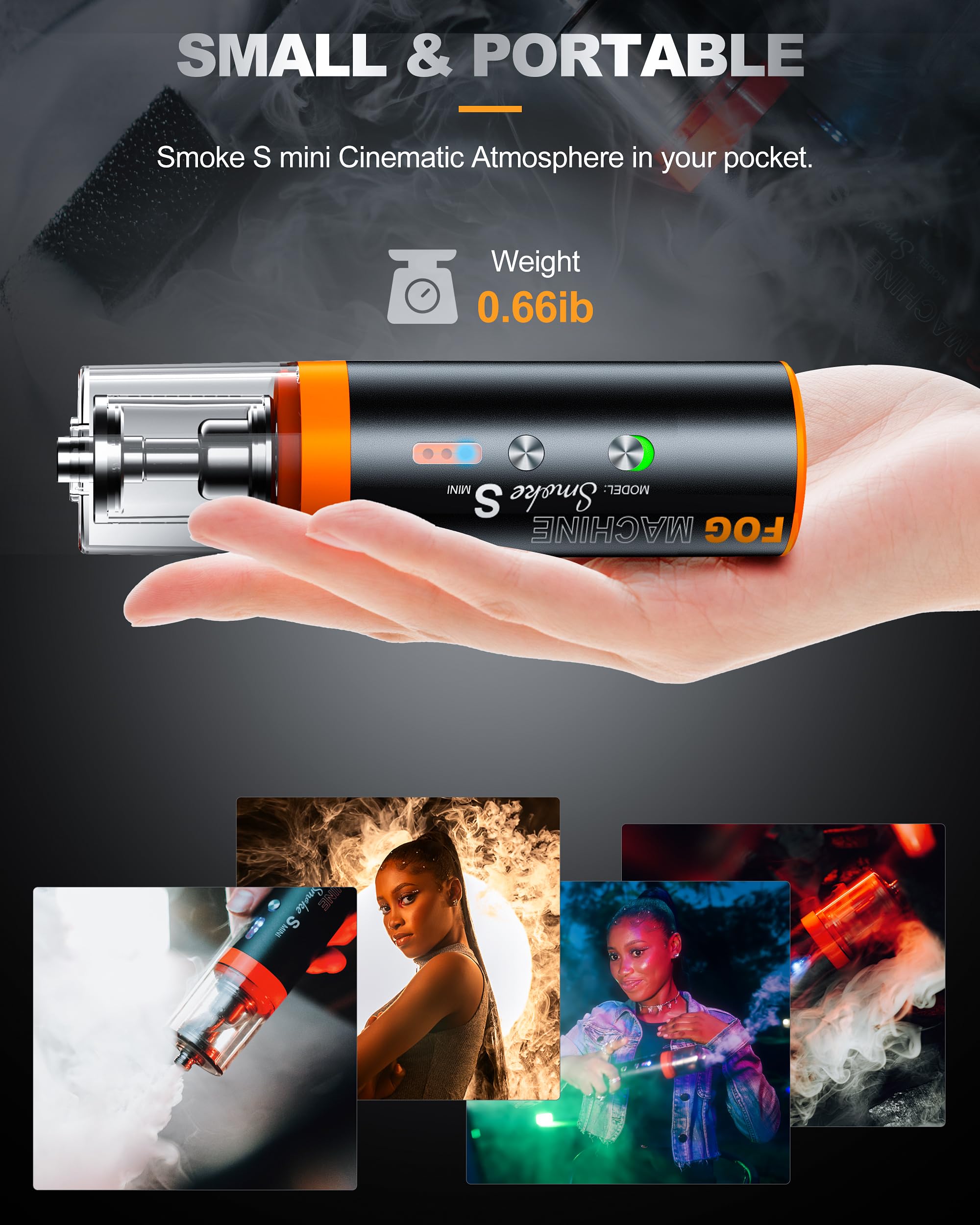 Amazon.co.jp: LENSGOミニフォグマシン/ハンドヘルドポータブル